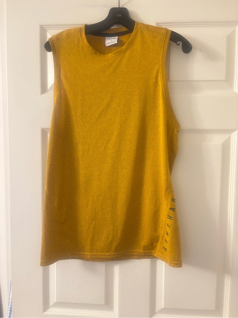 Gymshark Yellow Crewneck Performance Tee